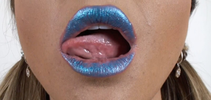 VIDEO: Blue Lipstick